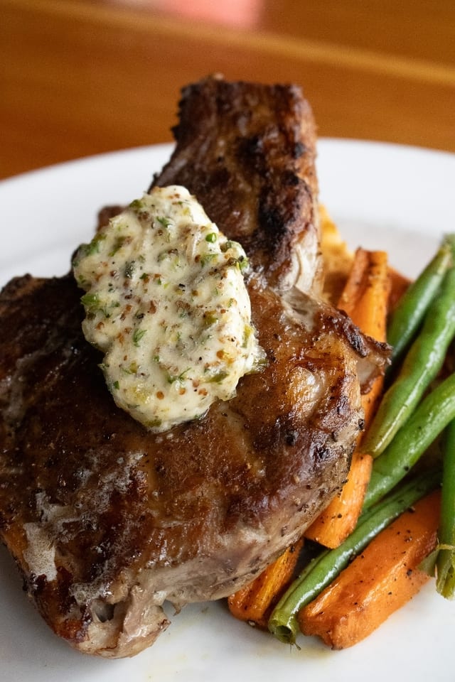 Natural Bone-in Hutterite Pork Chop (D).