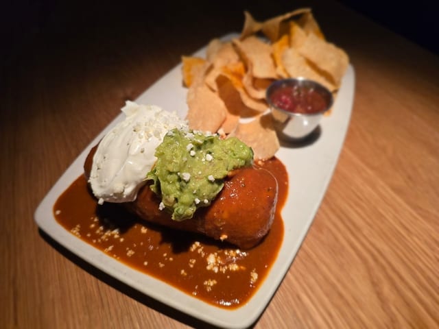 Chimichanga (d).