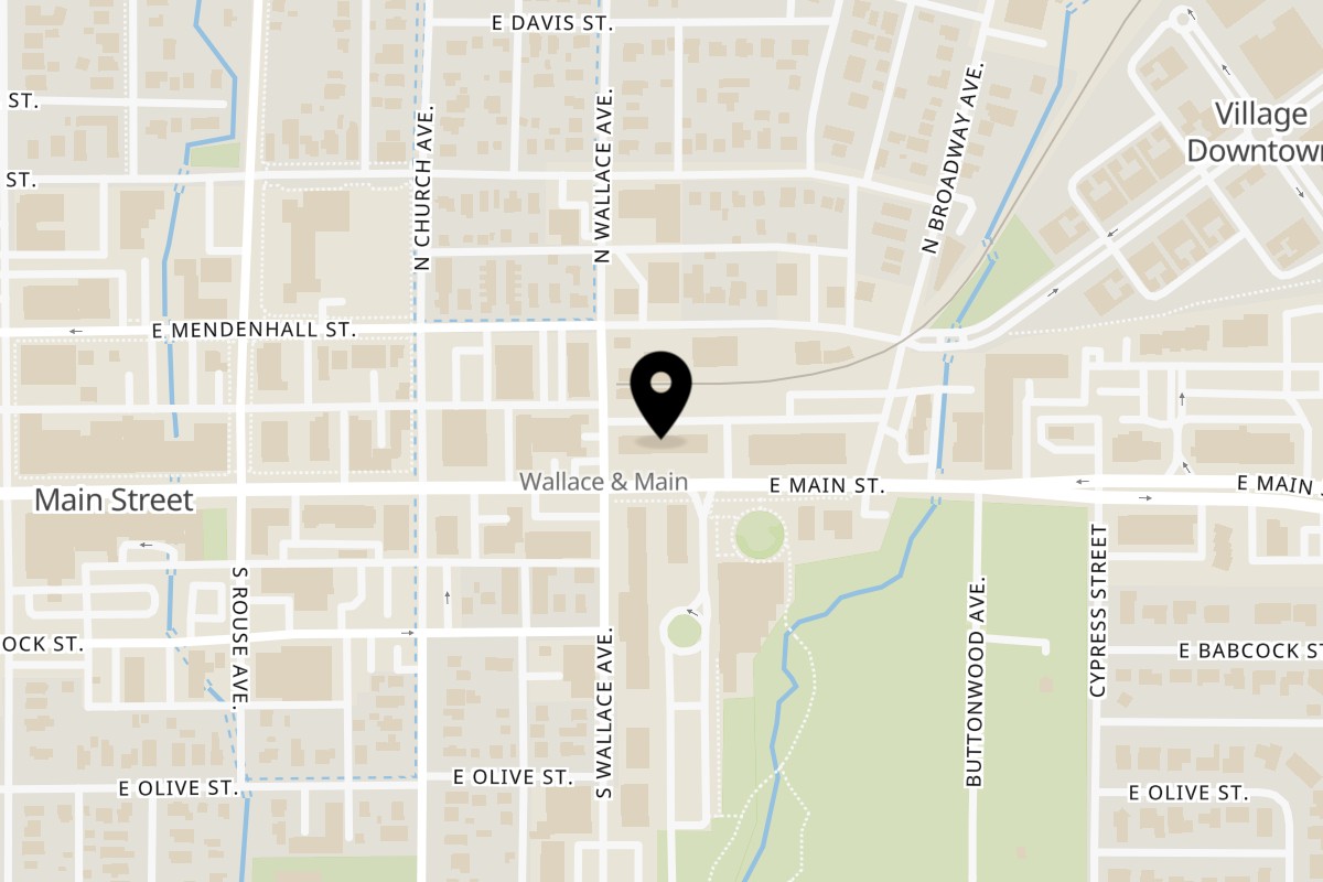 Map showing the location of Montana Ale Works on 611 E Main St in Bozeman